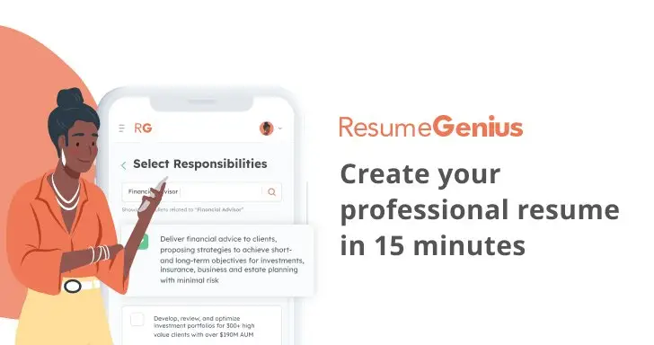 ResumeGenius product image