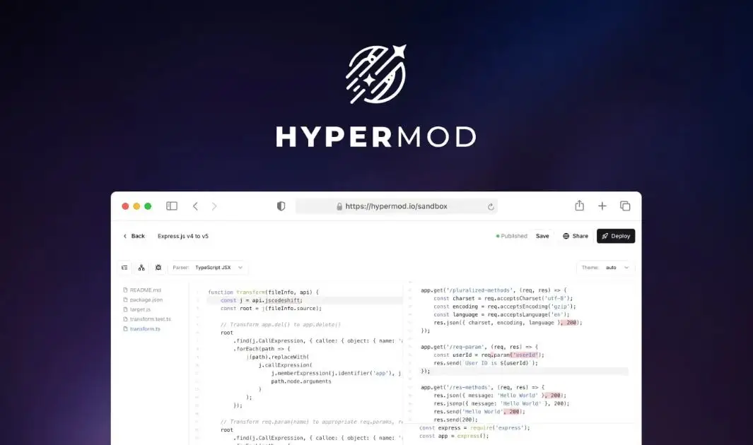 Hypermod.io product image