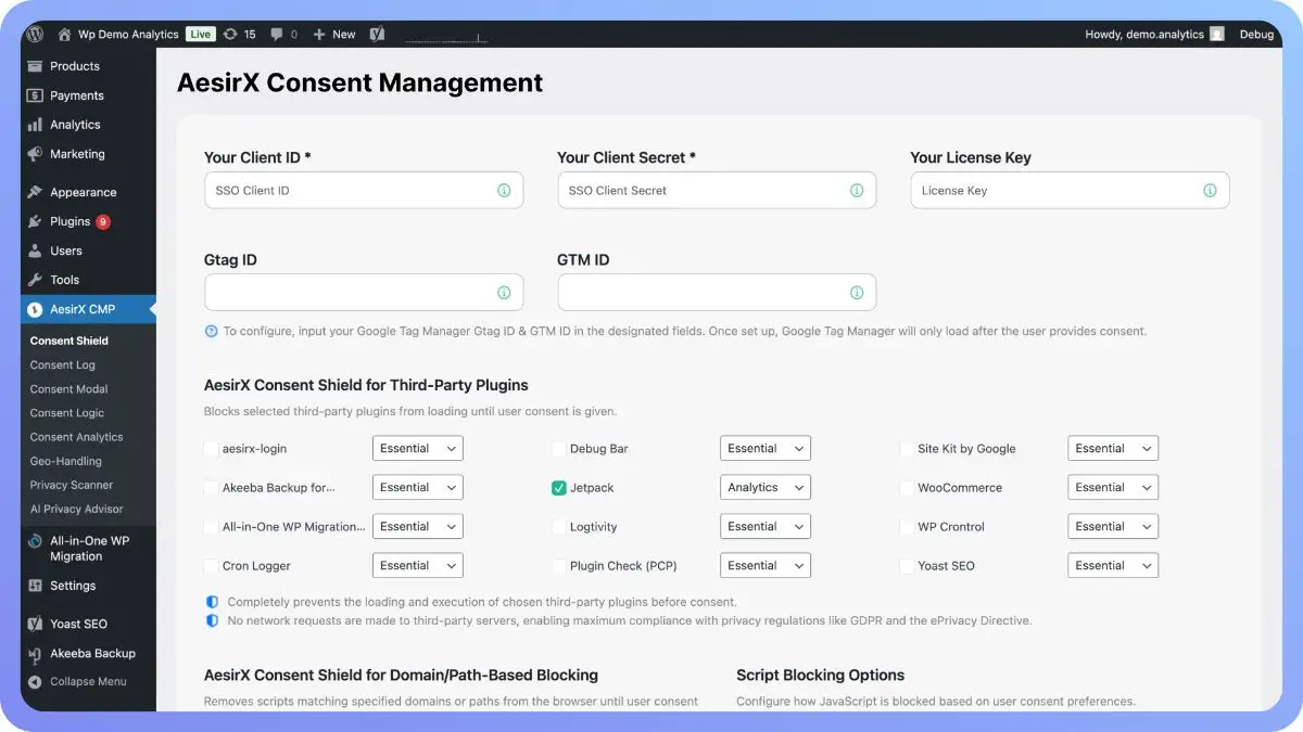 AesirX Consent Management Platform image number 11