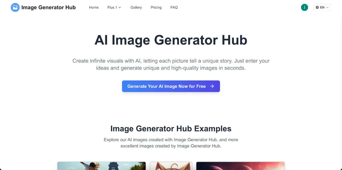 AI Image Generator Hub product image