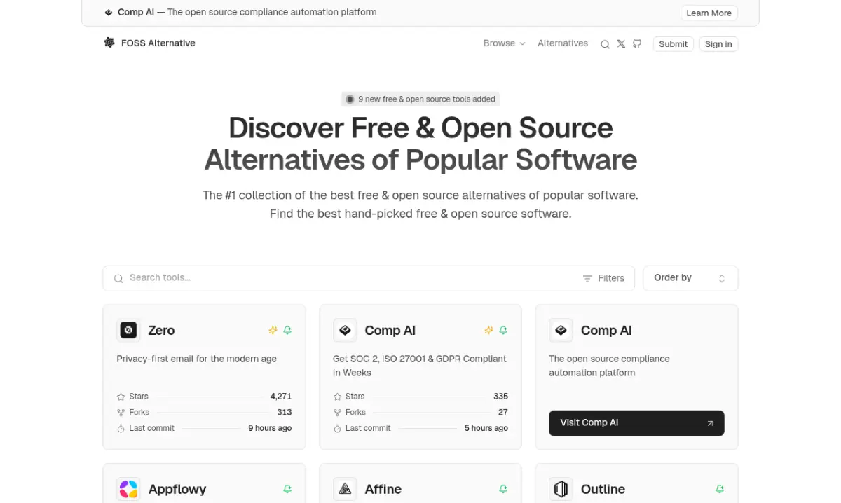 FOSS Alternative product image