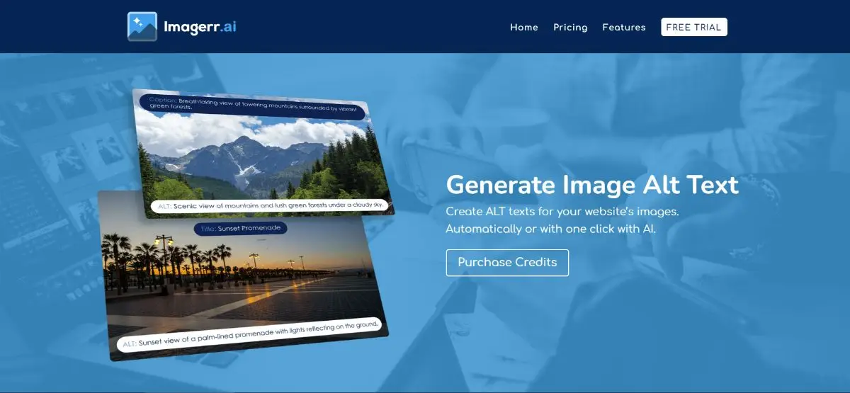 Imagerr AI product image