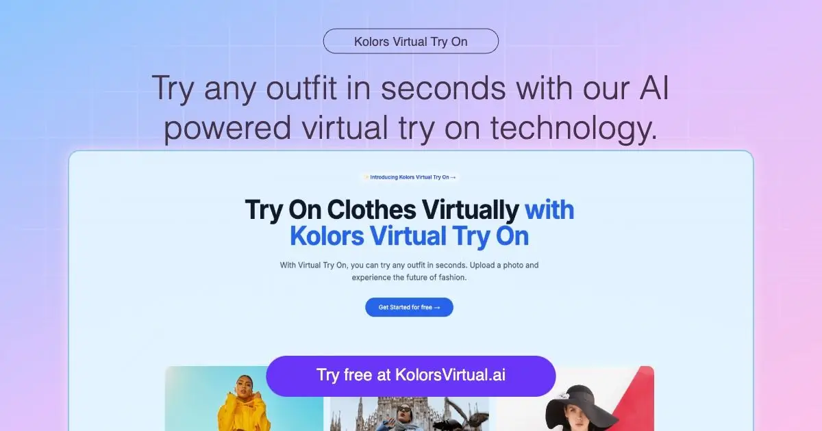 Kolors Virtual Try-On product image
