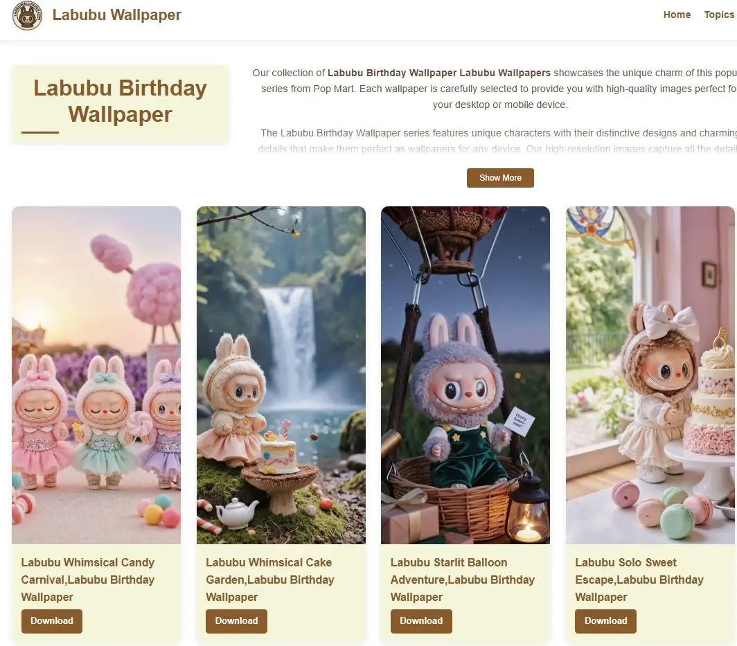 Labubu Wallpaper image number 01