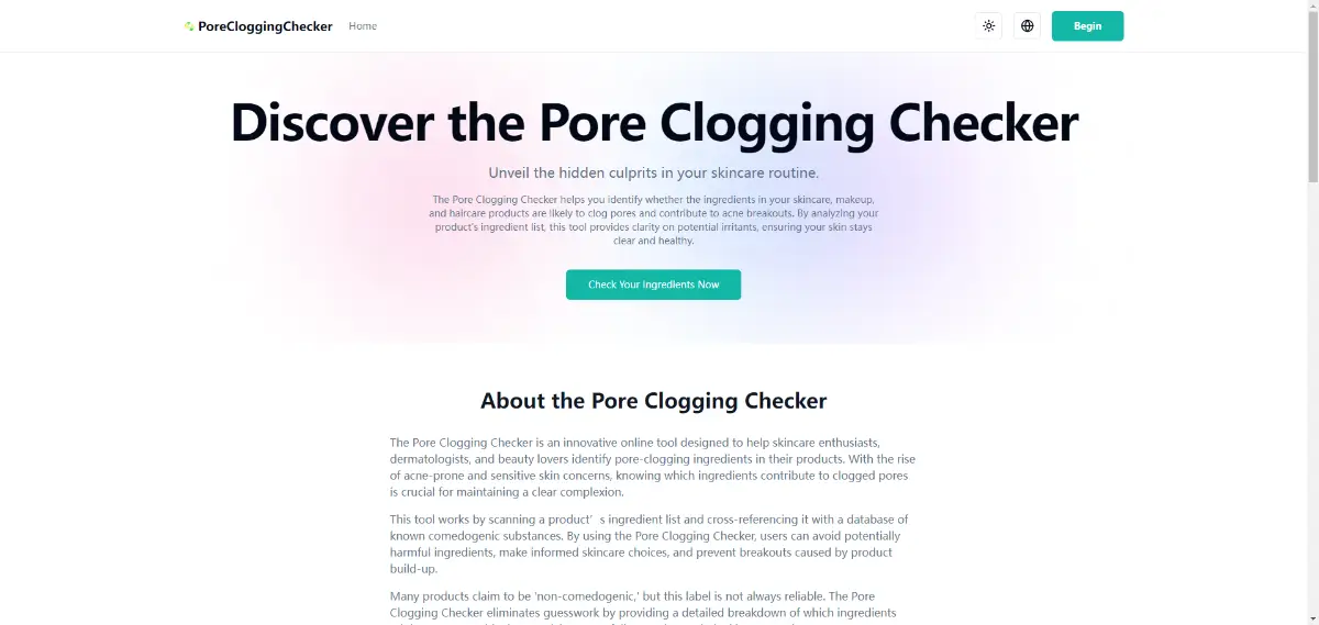 pore clogging checker product image