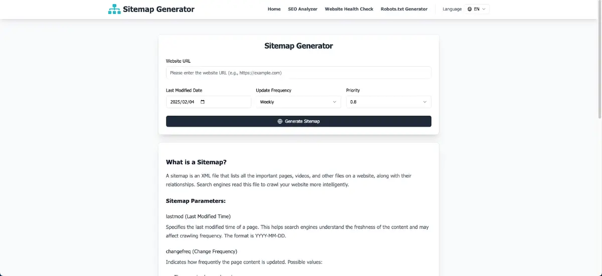 Sitemap Generator Top product image