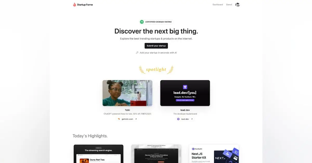 Startup Fame image number 11