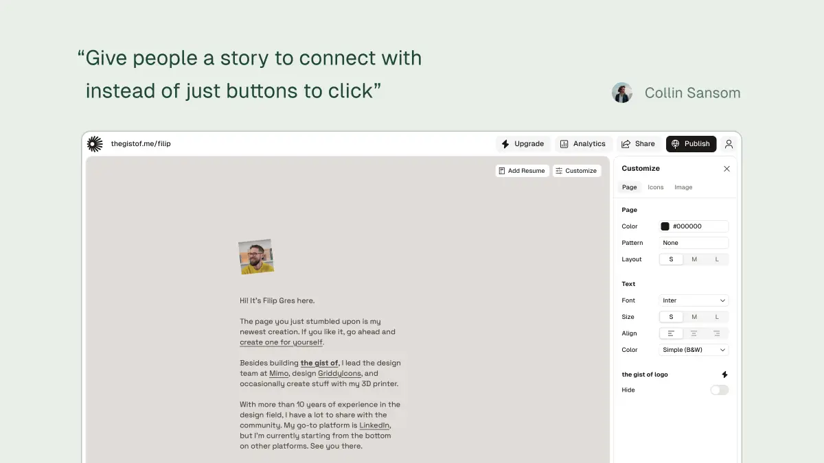 the gist of image number 11