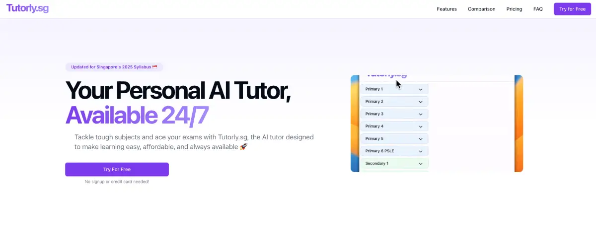 Tutorly.sg image number 01