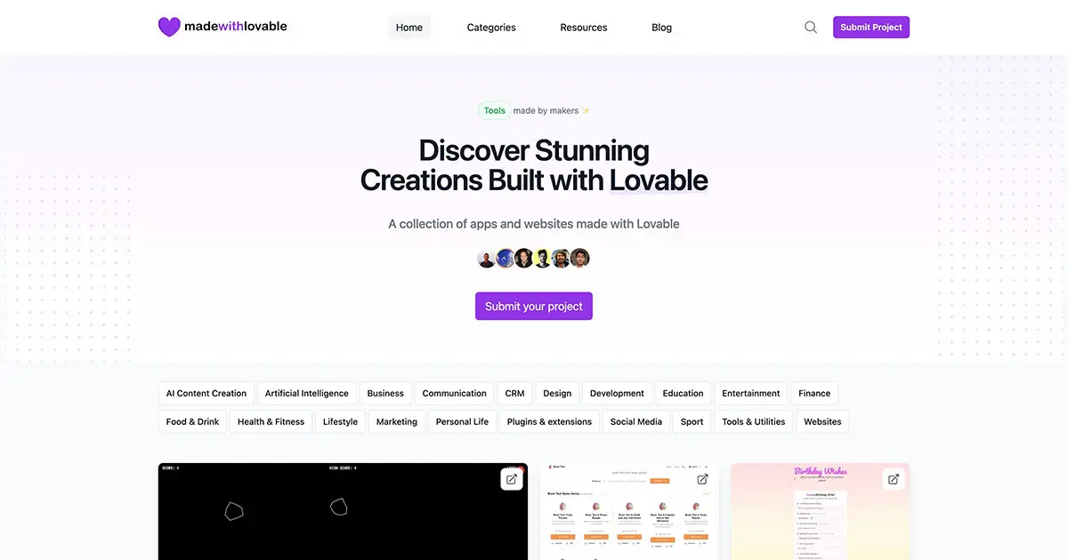 Made with Lovable image number 01