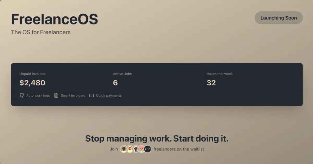 FreelanceOS image number 01