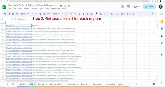 Sales Navigator Search Template image number 21
