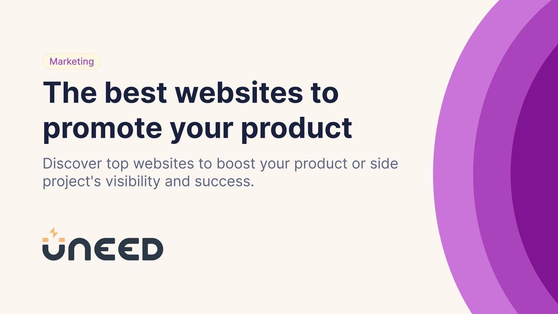 The best websites to promote your product