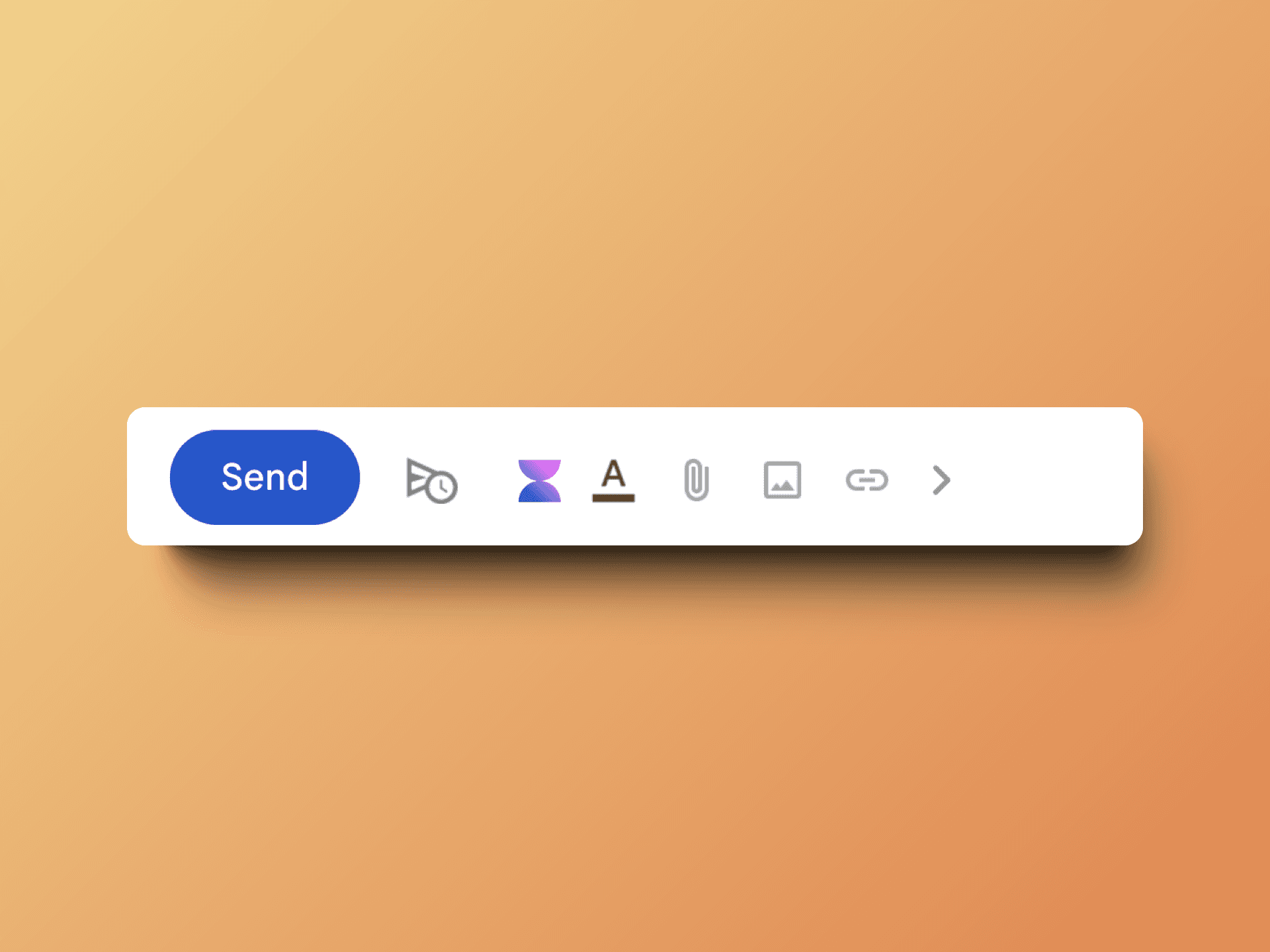 Gmail toolbar