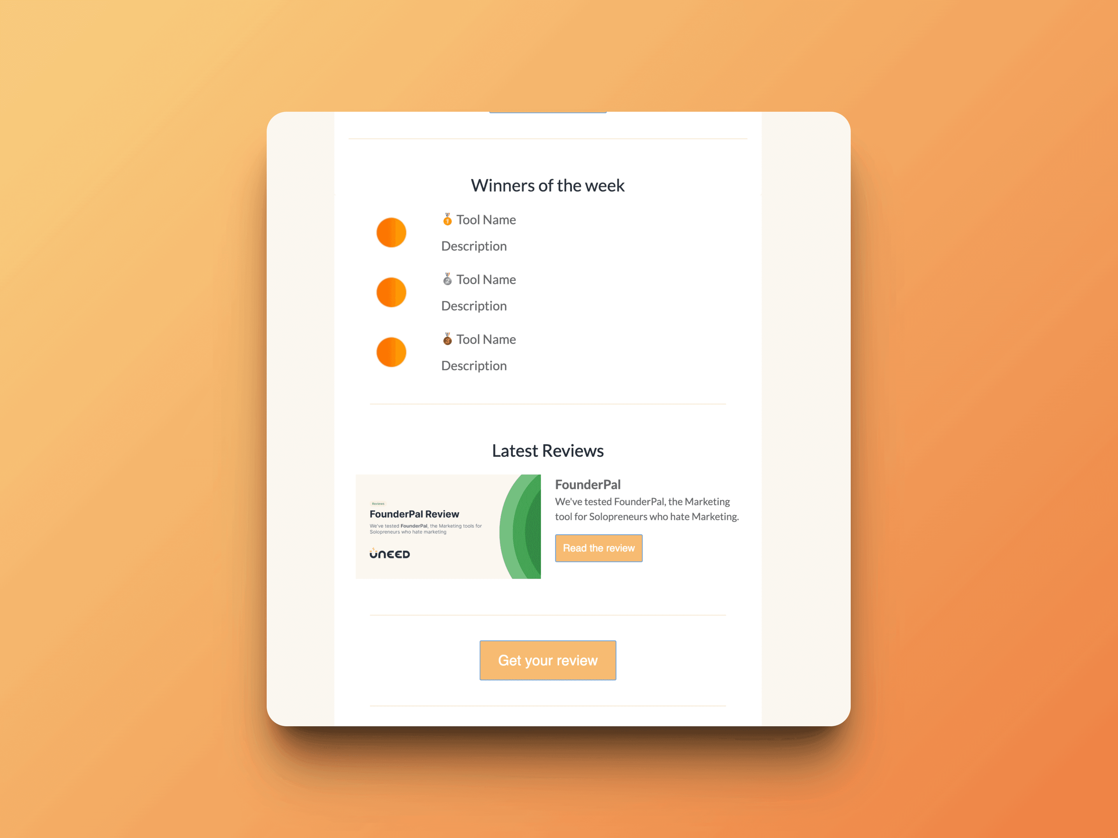 Uneed Bento template